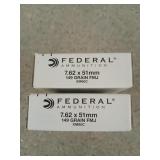40 rds 7.62 x 51mm 149 gr FMJ