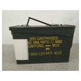 Small metal ammo can