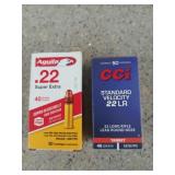100 rds .22 LR 40 gr