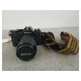 Nikon 35mm camera w/ strap