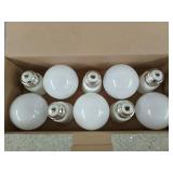 10 pack 15 W LED bulbs, 100 W replacement