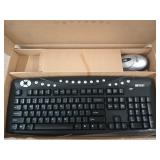 Wireless keyboard and optical mouse, new
