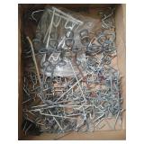 Asst pegboard hooks, General electric AM FM