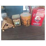 Blackhawk hickory chips, Redman tobacco, golden