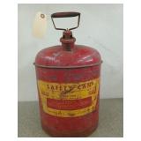 Eagle metal safety can 5 gallon gas can