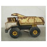Antique metal Tonka dump truck