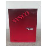 400 ct box white flex straws