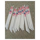 10 ct Milwaukee 6" sawzall blades 24 tpi