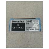20 rds 30-30 Win 170 gr SP RN