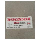 36 rds 45 auto 230 gr BEB