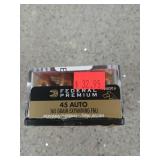 18 rds 45 Auto 165 gr expanding FMJ
