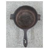 Cast iron Furniture Fair Hollins, VA ashtray 3.5"