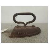 Antique cast iron sad iron