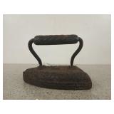Antique cast iron sad iron