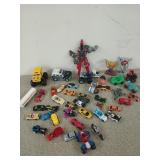 Box of assorted toys