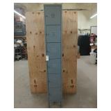 6 locker stack 78 x 12 x 18