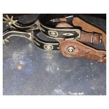 Set of ornate Spurs