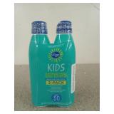 2 new cans SPF 50 kids sunscreen