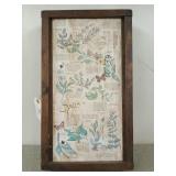 Wooden spice rack 3.75 x 12.5 x 22