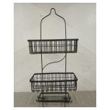 Metal hanging shower organizer 26 x 12 x 5.25