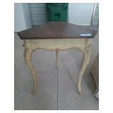 Antique wooden table 27 x 20 x 23