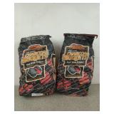2 new bags of charcoal