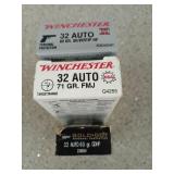 82 rds 32 Auto FMJ & HP