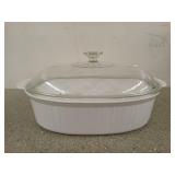 CorningWare casserole with lid