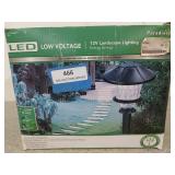 6 ct new LED low voltage 12V landscape lighting