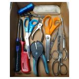 Asst scissors, grilled lighters, hole punches,