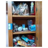 Lamp oil, coin wrappers, light bulbs, etc