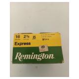 15 rds 16 ga 2 3/4" 1 1/8 oz 6 shot shells