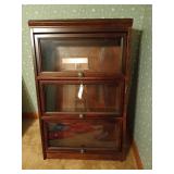 Display cabinet with glass insert doors 39 x 24 x