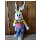 Stuffed Easter Bunny figurine 44"