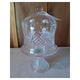 Shannon crystal cheese plate 13 x 7.75