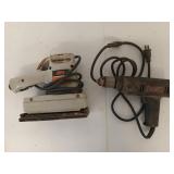 Skil sander, Black & Decker 3/8" drill, both work