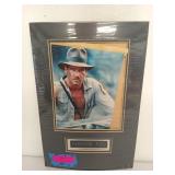 Harrison Ford matted portrait 17x11.5 ready for a