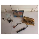 Hobbyist tools, includes helping hands, safety