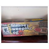 The chimney sweeping log, in box