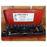 Acme tools half inch square drive SAE size 6,