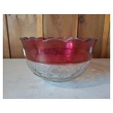 King crown punch bowl 7x13