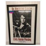 Framed Elvis poster 40x27