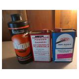 1/2# 3031 smokeless powder, 1/3# unique