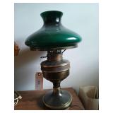 Brass table lamp 19"