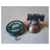 Skull tobacco can tape measure scale 8#, Liberty