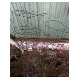 5+ old heavy duty tomato cages
