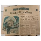 Asst local newspapers from the 