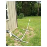 Metal Hammock frame, 140 x 30 in