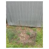 Compost panels 27 by 42 in, and some old tomato