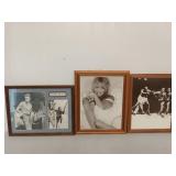 Framed Goldie hawn, James Dean, boxing pictures